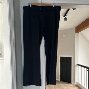 COPY - Betabrand charcoal Straight Leg Pants